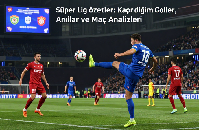 Süper Lig Özetler: Kaçırdığınız Goller, Kritik Anlar ve Maç Analizleri